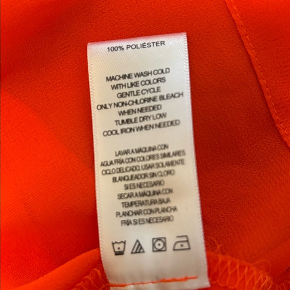 Sofia by Sofia Vergara Vibrant Red V-Neck Blouse - Picture 5 of 6